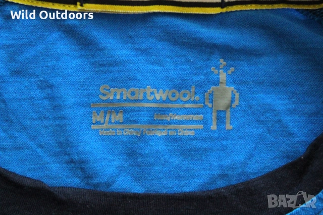 SMARTWOOL - мъжка мерино горница, размер М, снимка 4 - Спортни дрехи, екипи - 53897885