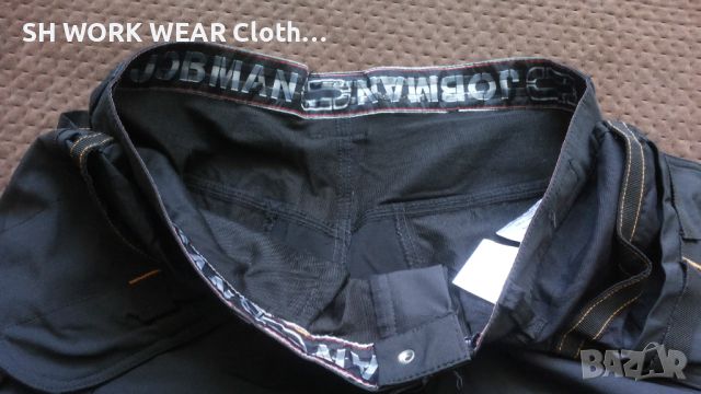 JOBMAN 2191 Stretch Trousers размер 52 / L изцяло еластичен работен панталон W4-116, снимка 14 - Панталони - 45256949