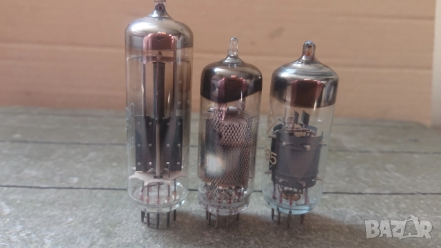 Радиолампи RFT EZ81, TUNGSRAM EBF89, WF EF85. , снимка 3 - Ресийвъри, усилватели, смесителни пултове - 52254273