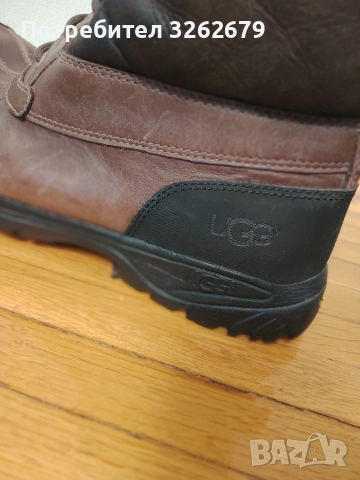 UGG hilgard leather waterproof мъжки оригинални размер 45, снимка 8 - Мъжки ботуши - 52737607