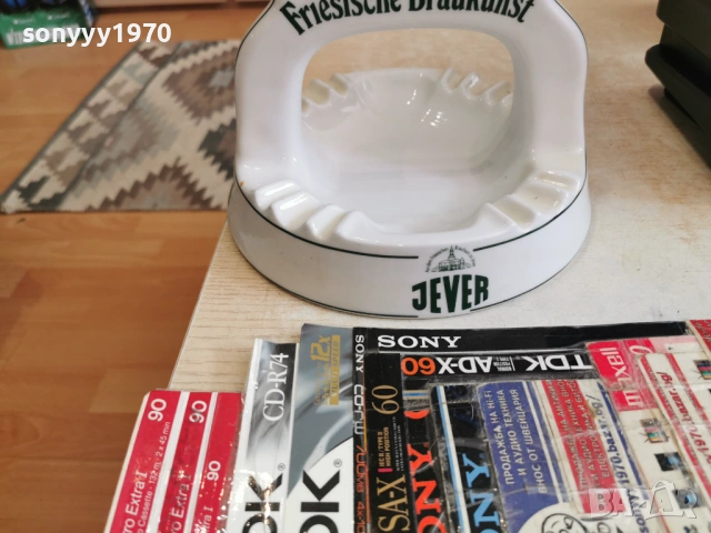 JEVER-ГОЛЯМ ПЕПЕЛНИК ОТ ГЕРМАНИЯ 0404261700LCHERY1, снимка 9 - Антикварни и старинни предмети - 54090729