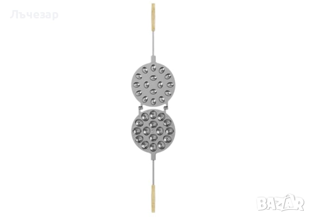 Метална форма за сладки, орехчета, 12 бр. и 16 бр., снимка 4 - Форми - 52848429