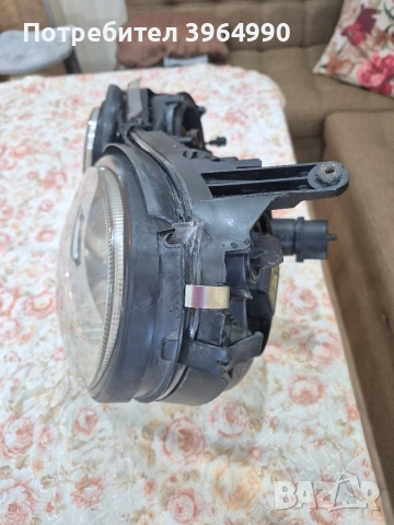 Кристален Оригинален КСЕНОНОВ ляв фар HELLA за Мерцедес Еклас W211 , снимка 5 - Части - 52667893