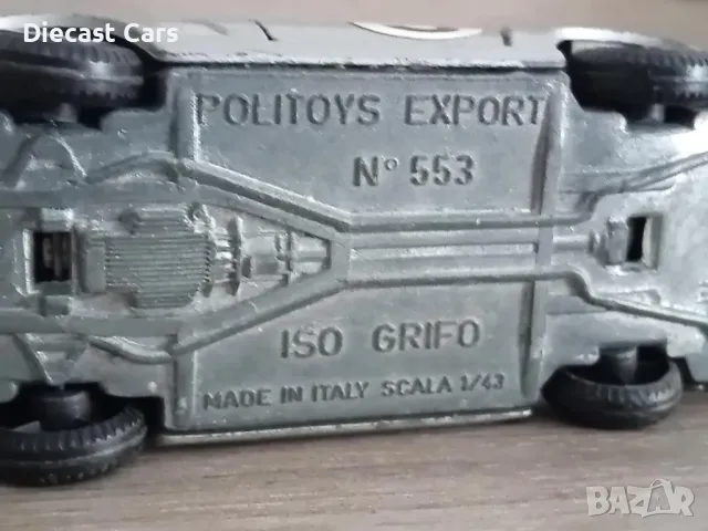 Porsche, Chaprral, Ghia, Lotus,Lancia, Iso Grifo, OSI Bisiluro, Polistil, Politoys 1:43, снимка 9 - Колекции - 50046915