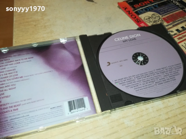 CELINE DION CD 0512251350, снимка 5 - CD дискове - 52662237