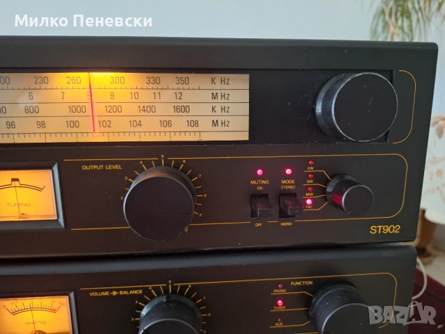 LEHNERT SV901 HIFI STEREO AMPLIFIER VINTAGE.  LEHNERT ST902 HIFI STEREO TUNER.MADE IN GERMANY., снимка 4 - Ресийвъри, усилватели, смесителни пултове - 51187075