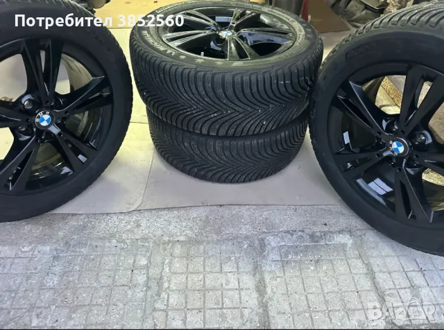 BMW джанти Styling 385 с гуми Michelin Alpin 5 225/55/17, снимка 3 - Гуми и джанти - 50168067