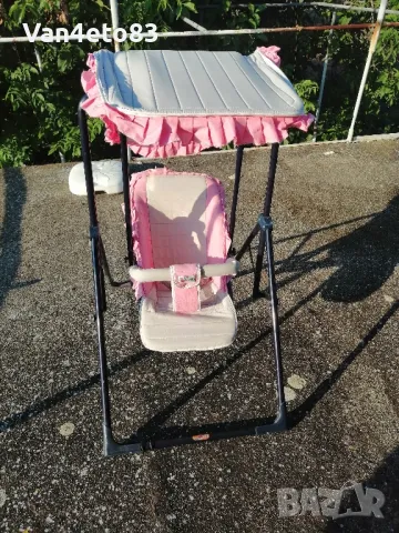 Бебешка градинска люлка, снимка 2 - Градински мебели, декорация  - 50007764