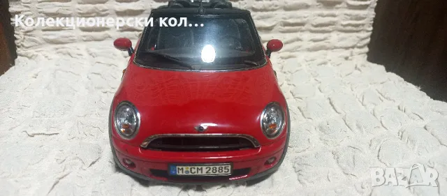  Mini Cooper , 1:18 , Kyosho- 60 лв., снимка 2 - Колекции - 46994741