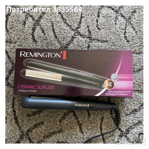 Преса Remington CERAMIC SLIM 220, снимка 1 - Преси за коса - 45595441