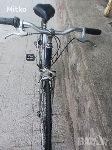 28цола алуминиев велосипед с предни амортисьори готово за каране с чисто нови гуми , снимка 5 - Велосипеди - 46087493