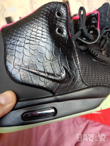 Редки Nike Yeezy 2 KW black Ръчна изработка Маратонки Кецове Дизайнерски 