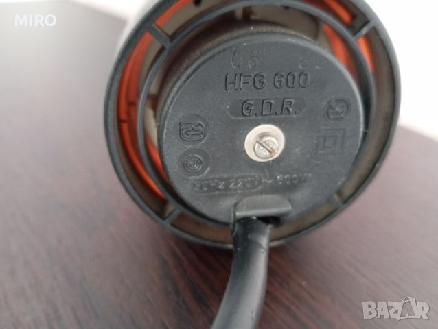 Сешоар HFG 600 W, снимка 3 - Сешоари - 46806895