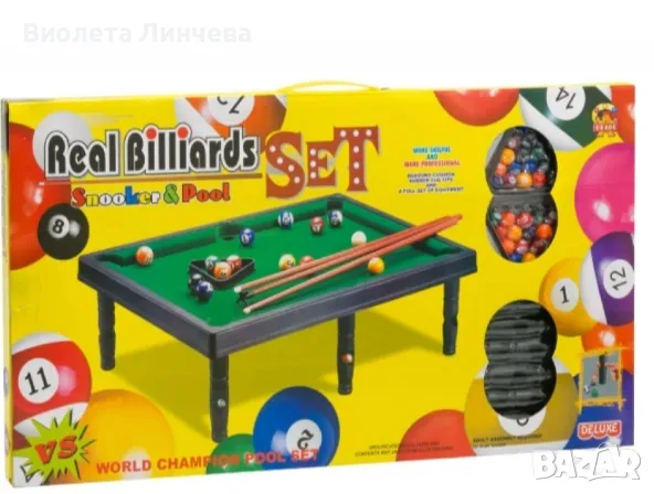 Билярд 55х41см, снимка 2 - Игри и пъзели - 48160166