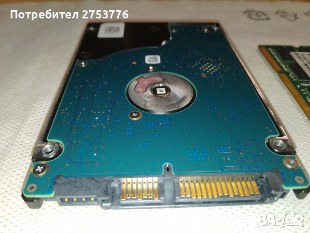 Хард диск Seagate 500GB и Рам памет 4GB CRUCIAL за Лаптоп, снимка 6 - Части за лаптопи - 45012261
