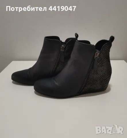 Черни боти Tino's, снимка 2 - Дамски боти - 49549922