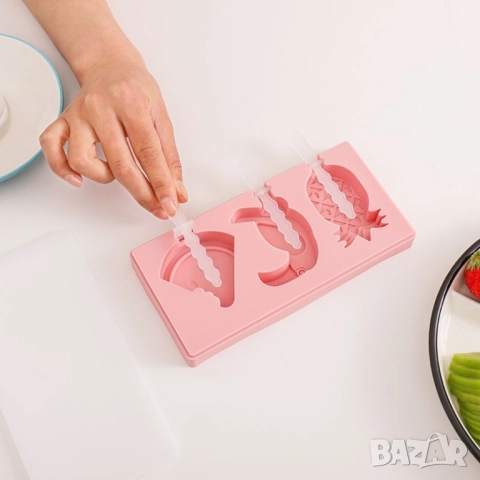 🍦 Силиконова форма за сладолед  