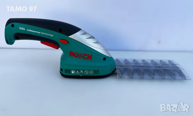 Bosch Isio - Акумулаторна ножица за трева и храсти като нова!, снимка 3 - Градинска техника - 46455034