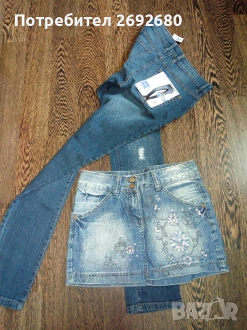 Нови с етикет дамски панталони/дънки/пола S-ка, снимка 3 - Панталони - 50836331