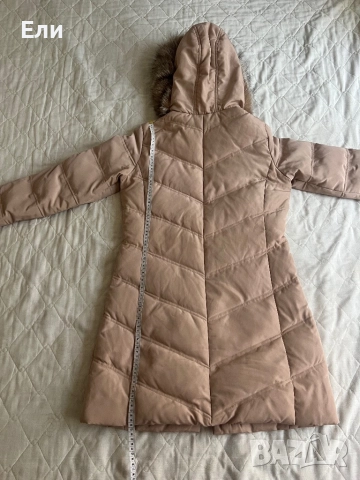 Зимно яке с яка от естествен пух, лисица, снимка 9 - Якета - 51625623