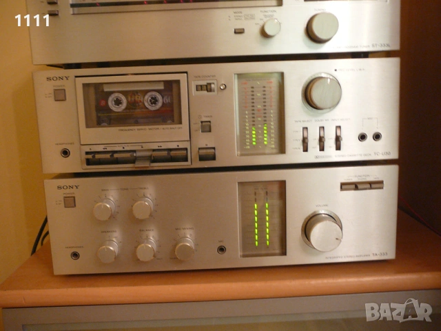 SONY TA-333 I TC-U30 I ST-333L УНИКАЛЕН КОМПЛЕКТ, снимка 7 - Ресийвъри, усилватели, смесителни пултове - 53897583