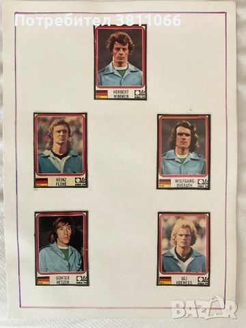 Panini stickers World cup Germany Munhin 1974/ Стикери панини от световното 1974 в Германия Мюнхен, снимка 10 - Колекции - 46602412