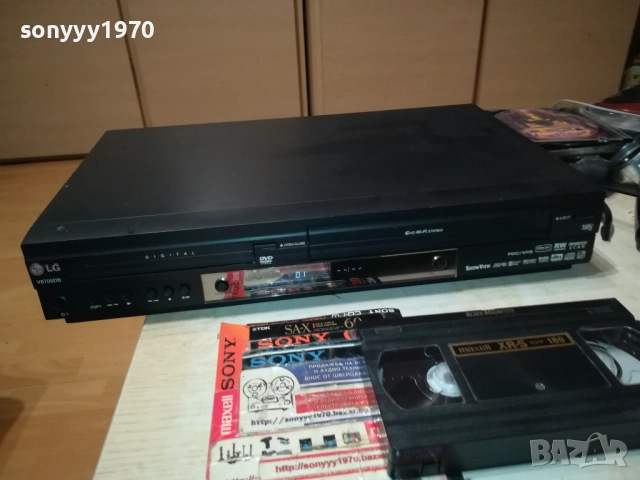 LG DVD PLAYER & VIDEO VHS RECORDER 0611251857, снимка 16 - Плейъри, домашно кино, прожектори - 52323570