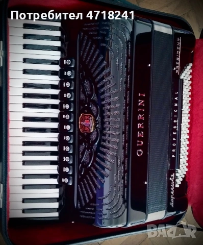 Акордеон GUERRINI Superior 2 President, снимка 4 - Акордеони - 53218775