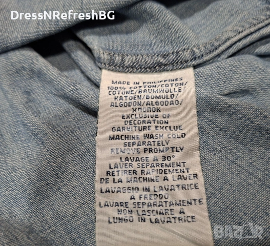 Мъжка дънкова риза Polo Ralph Lauren - Slim Fit, размер S, снимка 9 - Ризи - 53772901