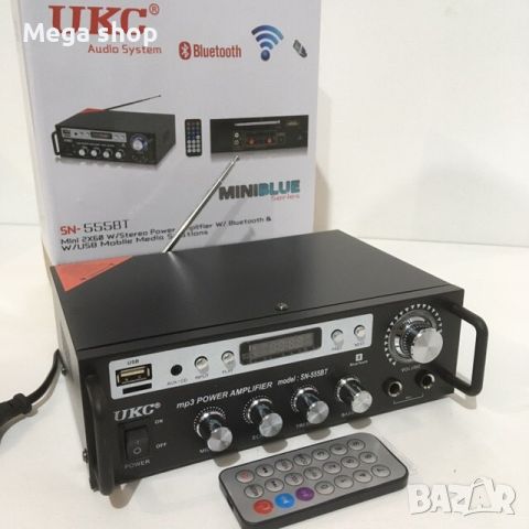 Нов усилвател с Bluetooth 120W, снимка 5 - Друга електроника - 46499896