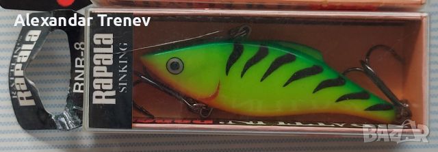 Воблери-Rapala MR  TTM  RNR-спряни от производство, снимка 7 - Екипировка - 46613752