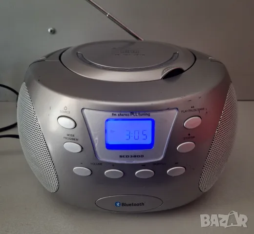 FM радио /CD /AUX /Bluetooth Soundmaster Модел: SCD 3800, снимка 2 - Аудиосистеми - 49973618