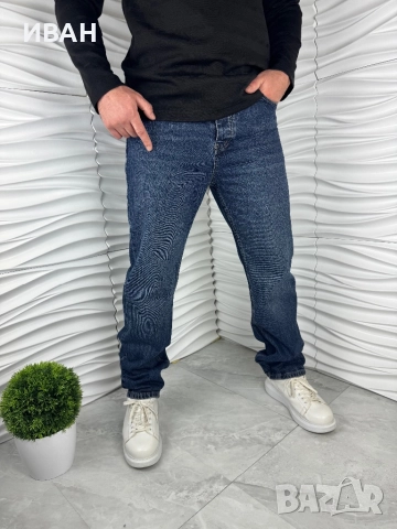 Мъжки дънки в син цвят тип " Baggy", снимка 2 - Дънки - 52967600