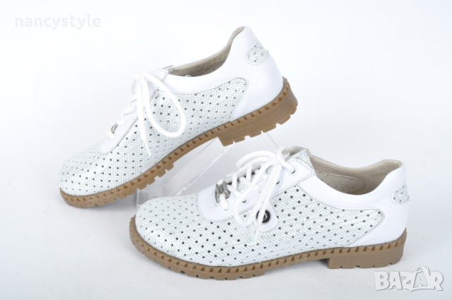 СЕЗОН'24! Дамски обувки от естествена кожа, снимка 1 - Дамски ежедневни обувки - 44937991