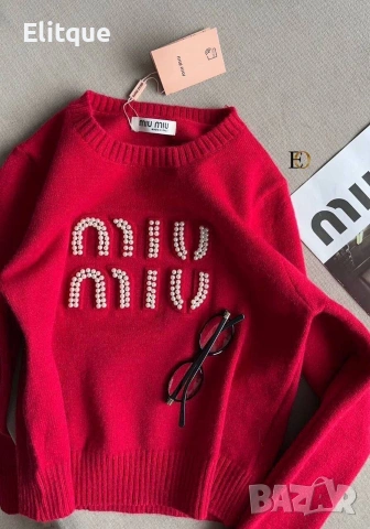 пуловери miu miu , снимка 3 - Блузи с дълъг ръкав и пуловери - 53010523
