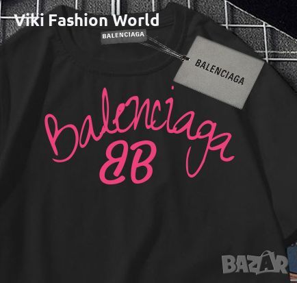 нови маркови тениски Balenciaga, снимка 4 - Тениски - 45570418