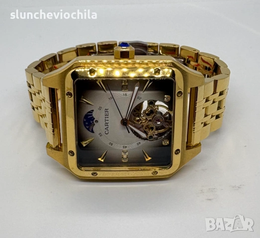 Часовник Cartier Santos de Cartier, снимка 2 - Мъжки - 53644201