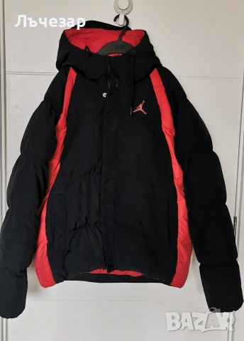 Яке Nike Jordan Essentials Puffer Jacket Men's Black Red DA9806-010