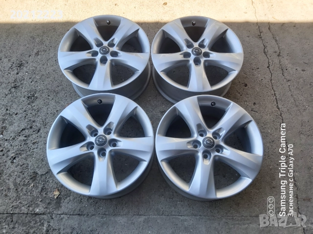 4 броя алуминиеви джанти за Opel Astra K 17
