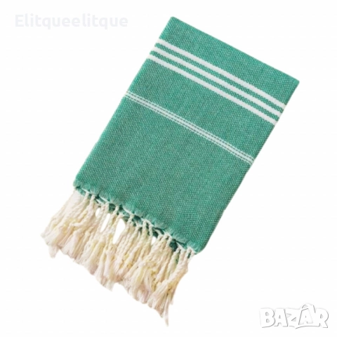 Пештемал – Традиционна турска кърпа от памук и лен 90см x180см, снимка 3 - Други - 52173651