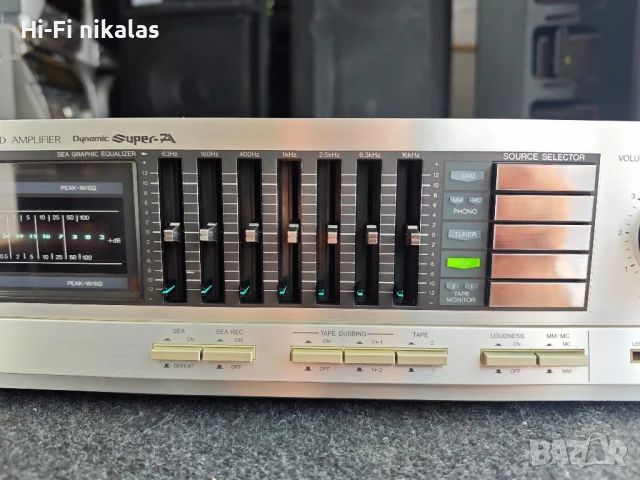 стерео усилвател еквалайзер JVC A-X400, снимка 3 - Ресийвъри, усилватели, смесителни пултове - 50630507