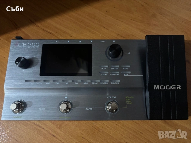 Процесор за китари Mooer GE 200, снимка 2 - Китари - 53272958
