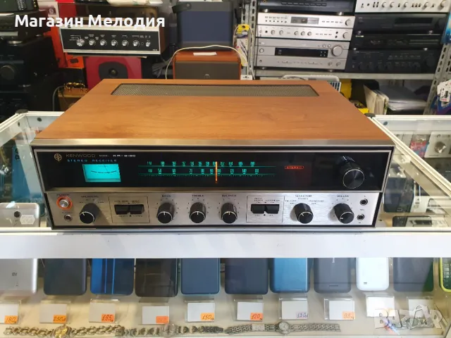 Ресийвър Kenwood KR-3130 В отлично техническо и визуално състояние., снимка 3 - Ресийвъри, усилватели, смесителни пултове - 48959692