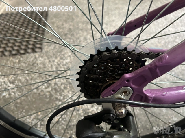 Детско колело 24" Cross Alisa & Disney - 2 броя неразличими от нови, снимка 5 - Велосипеди - 54233988