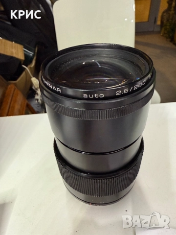 Carl Zeiss Jena Sonnar 2.8 / 200 MC , снимка 3 - Обективи и филтри - 52930967