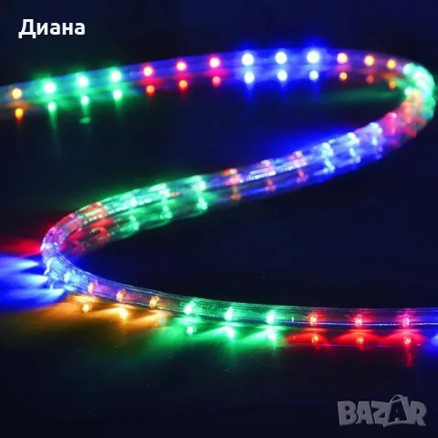 Светещ LED маркуч за коледна украса, снимка 2 - Други - 47897498