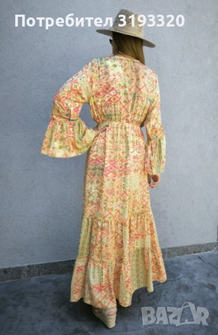 Рокля -Коприна , снимка 2 - Рокли - 54268914