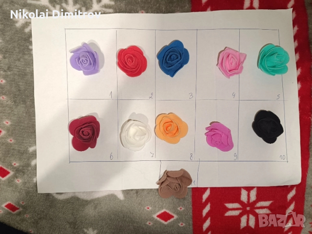 Декоративни розички, снимка 2 - Декорация за дома - 52393914