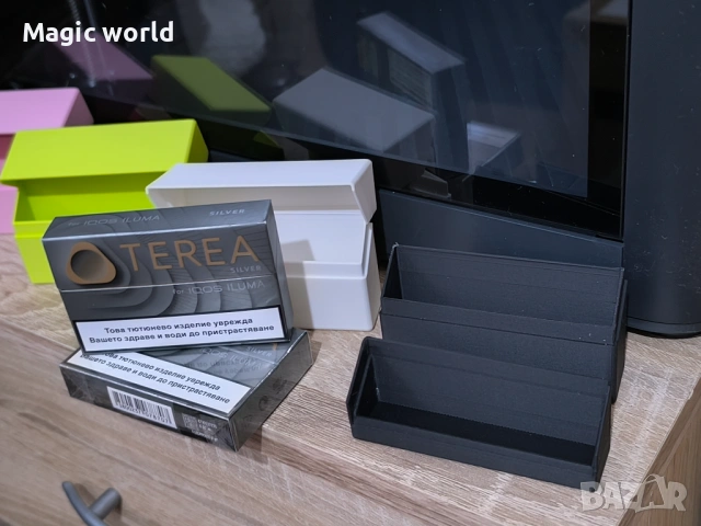 Кутийка за цигари Terea / Icos Холдър, снимка 4 - Калъфи, кейсове - 52944512