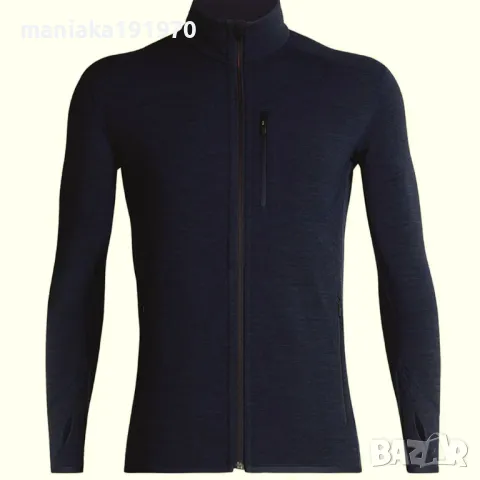 Icebreaker Men's Descender Long Sleeve Zip Jacket (XXL) мъжко яке